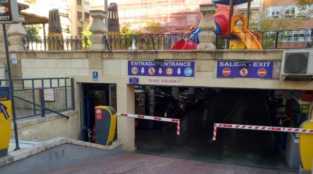 Parking público Plaza San Pedro Almería - Procoma