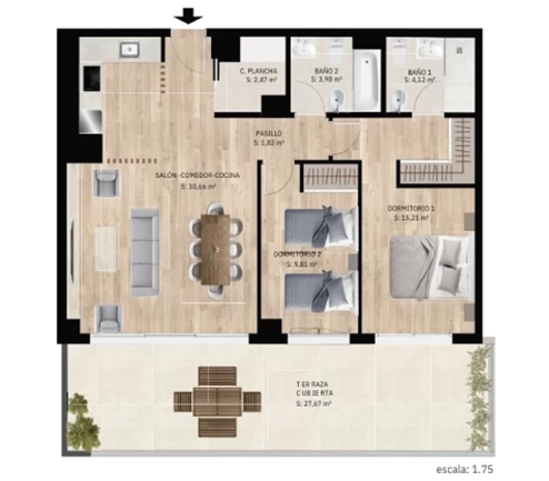 Plano D - Residencial Las Pitas - Procoma